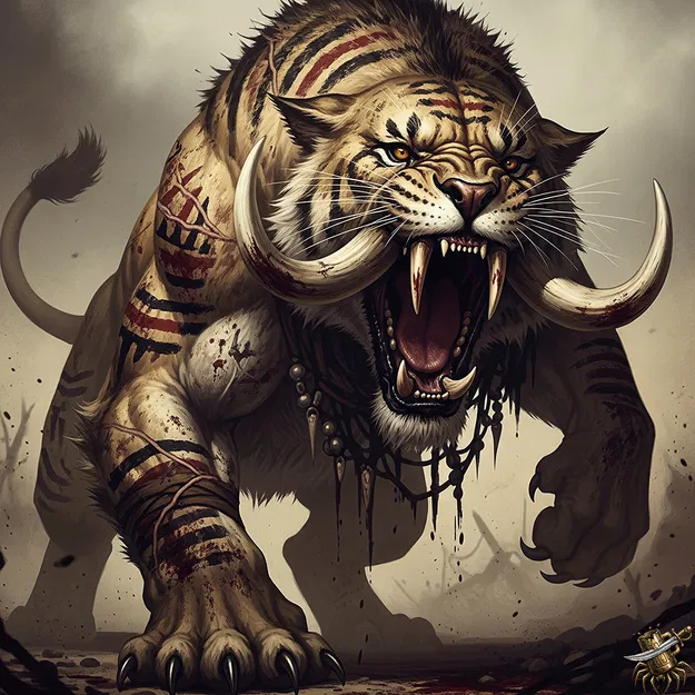 Sabre Tusk Beast - The Eightpints Marrow Gnashers - Image 2