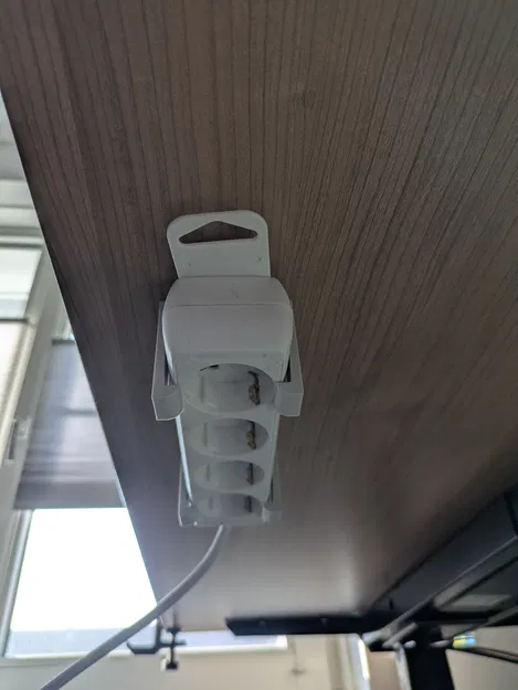 Giá đỡ powerstrip treo tường / lắp dưới bàn (Wall mount, Under desk) - Image 6