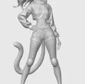 Tượng cat-girl thể thao 5 - Thumbnail 1