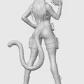 Tượng Cat-Girl Casual 2 - Thumbnail 2