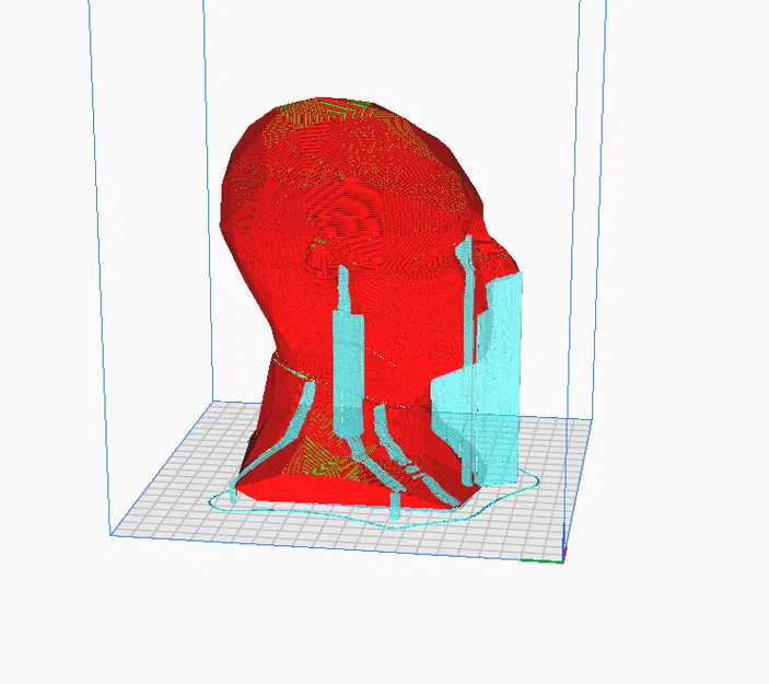 Tượng Bán Thân Jean-Luc Picard Low Poly - Image 2