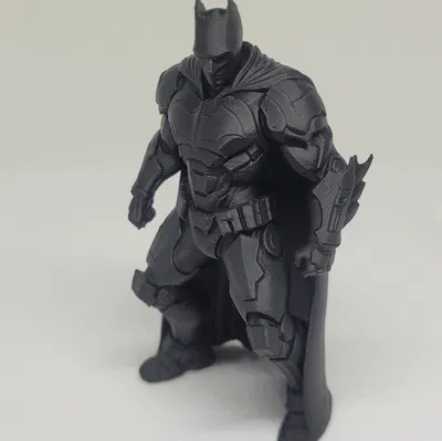 Batman với giáp Sci‑fi (fan art)