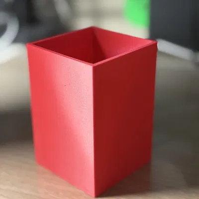 Ống Cắm Bút Chì (Pencil Holder) Đơn Giản 6x6x9cm