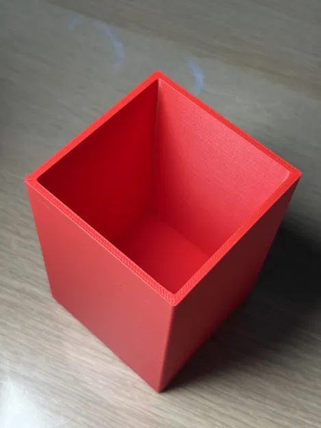 Ống Cắm Bút Chì (Pencil Holder) Đơn Giản 6x6x9cm - Image 2