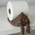 Giá Đỡ Giấy Vệ Sinh Hình Poop Hài Hước – Print-in-Place - Thumbnail 2