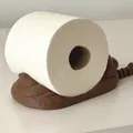 Giá Đỡ Giấy Vệ Sinh Hình Poop Hài Hước – Print-in-Place - Thumbnail 5