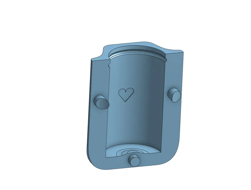 Khuôn Nến Trái Tim Tối Giản - Image 2