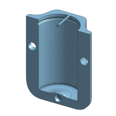 Khuôn Nến Trái Tim Tối Giản