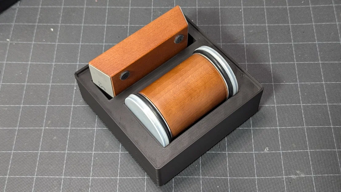 Khay Gridfinity Parametric cho Roller Sharpener (vd: Horl) - Image 1