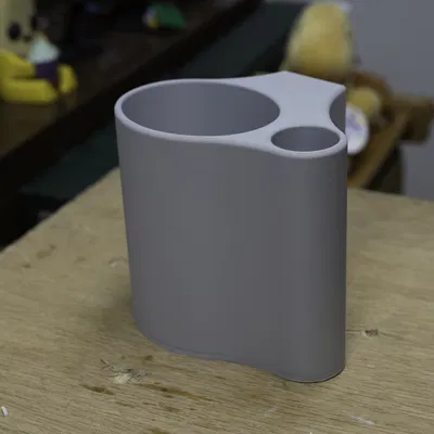 Giá Treo Tường Đựng Bàn Chải/Kem Đánh Răng Dùng Command Strip