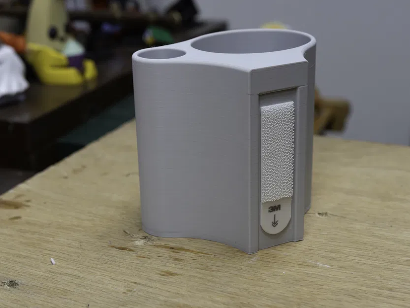 Giá Treo Tường Đựng Bàn Chải/Kem Đánh Răng Dùng Command Strip - Image 5