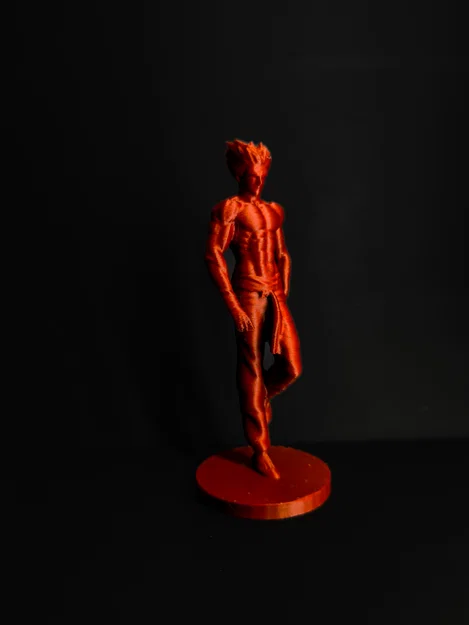Mô hình 3D Garou (One Punch Man) – STL MONO chi tiết cao - Image 2