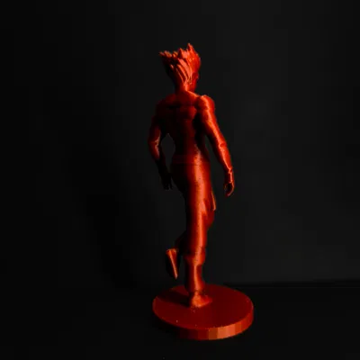 Mô hình 3D Garou (One Punch Man) – STL MONO chi tiết cao