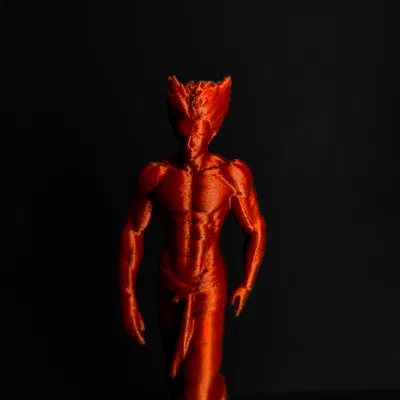 Mô hình 3D Garou (One Punch Man) – STL MONO chi tiết cao