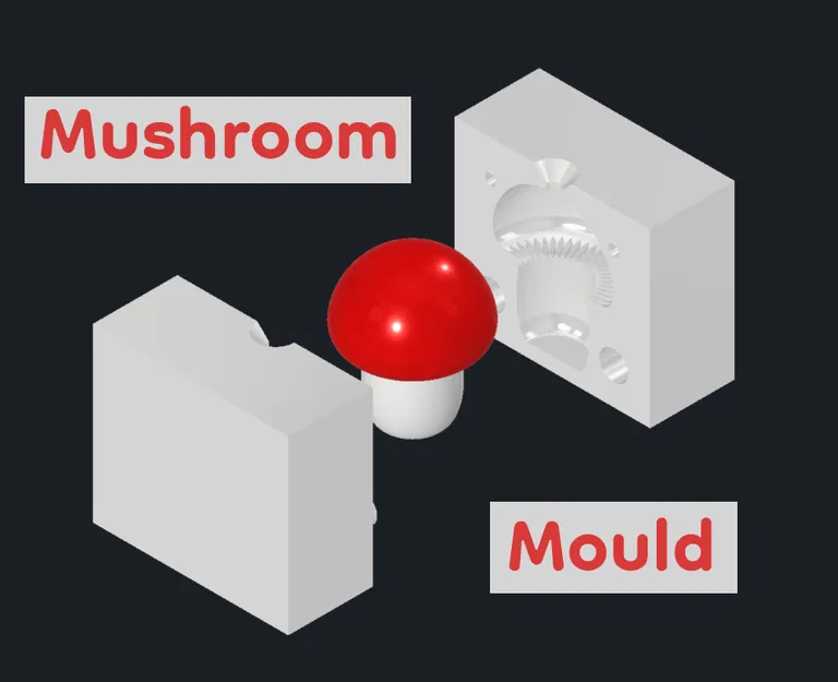 Khuôn nấm (Mushroom mould) - Image 1