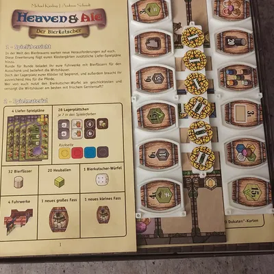 Insert/Organizer cho Heaven & Ale + Kegs & More (Der Bierkutscher)