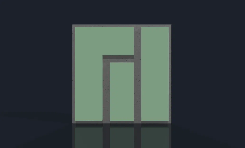 Logo Manjaro Linux 50x50x5 mm - Image 1