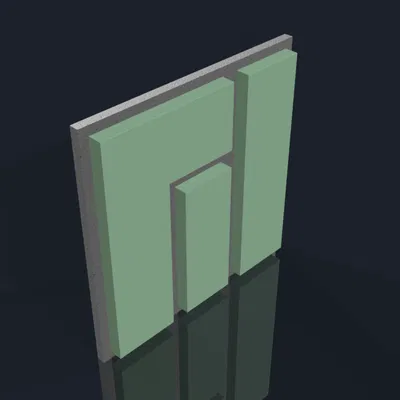 Logo Manjaro Linux 50x50x5 mm