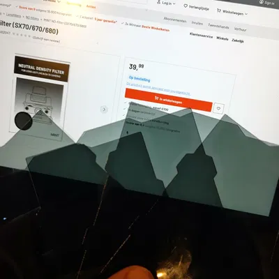 Template ND filter cho SX-70 (laser cutter/plotter/3D printer)