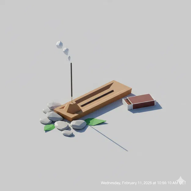 Lư Hương Low Poly - Image 1