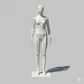 Mannequin Low Poly - Thumbnail 1