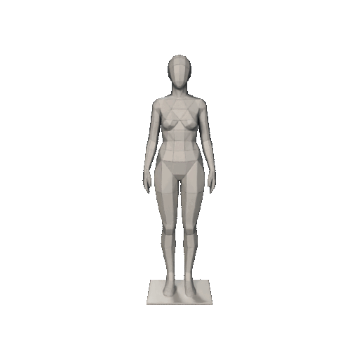 Mannequin Low Poly - Thumbnail 2