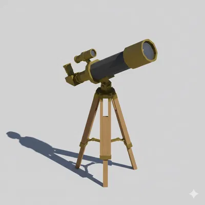 Kính thiên văn Low Poly (Standalone)