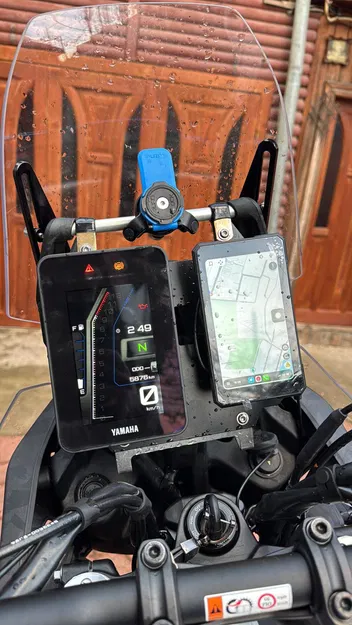 Adapter gắn GPS EKIY 5” cho Yamaha Tenere 700 TFT (tới 2024) – WorldRide - Image 1