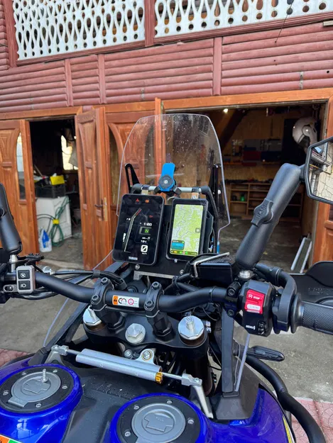 Adapter gắn GPS EKIY 5” cho Yamaha Tenere 700 TFT (tới 2024) – WorldRide - Image 2