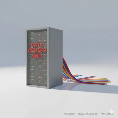 Cụm Thiết Bị Trung Tâm Dữ Liệu Low Poly