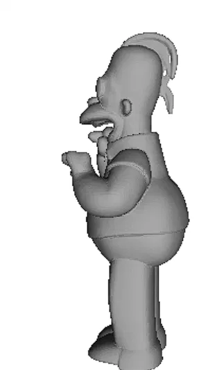 Mô hình 3D homer simpsom - Image 1