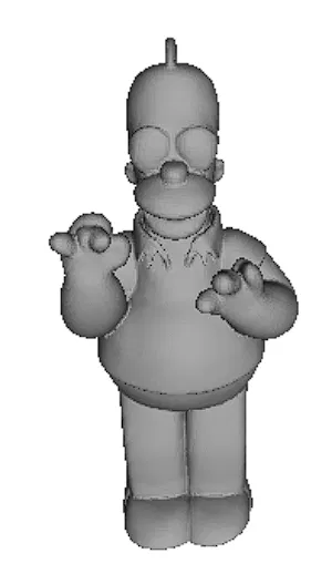 Mô hình 3D homer simpsom - Image 2