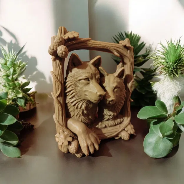 Wolf Harmony – Cặp Sói Song Hành Trong Khung Thiên Nhiên - Image 3