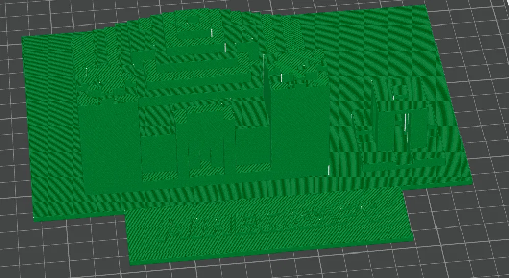 Mô hình đền sa mạc và giếng nước (Minecraft) - Image 1