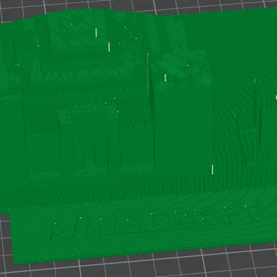 Mô hình đền sa mạc và giếng nước (Minecraft)