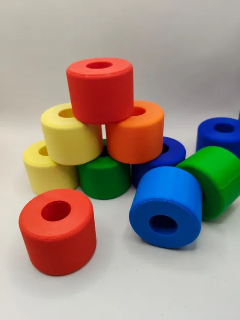 Đồ chơi sorting/stacking nhỏ – in 1 màu - Image 3