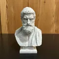 Epicurus - Epicure - Epíkouros - Tượng Bán Thân - Thumbnail 2