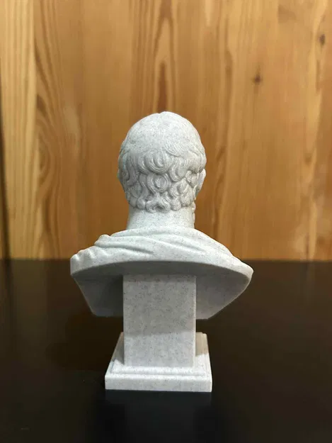 Epicurus - Epicure - Epíkouros - Tượng Bán Thân - Image 5