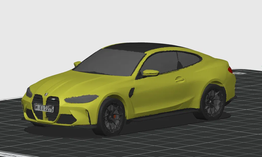 Mô hình 3D Bmw M4 - Image 1