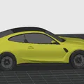 Mô hình 3D Bmw M4 - Thumbnail 2