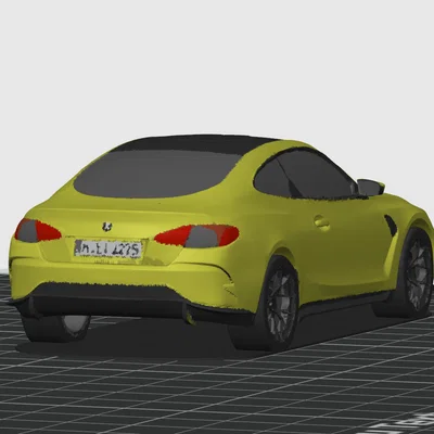 Mô hình 3D Bmw M4