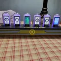 Vỏ đồng hồ FALLOUT 4 Faux Nixie Tube Clock Case - Thumbnail 1