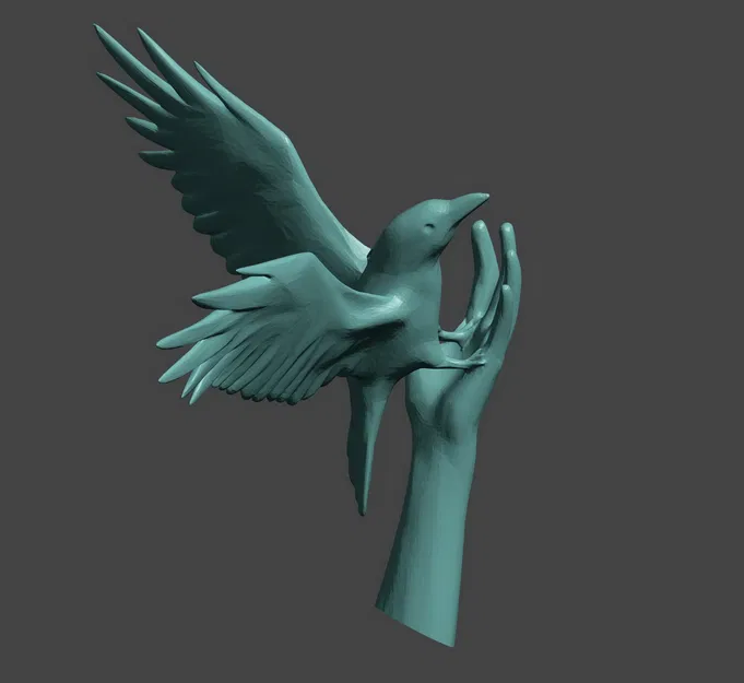 Tượng Nocturnal - Remix tay trái và chim - Image 1