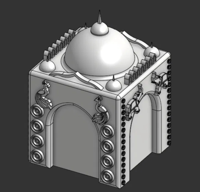 Mô hình Taj Mahal in 3D - Image 1