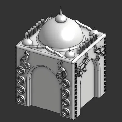 Mô hình Taj Mahal in 3D