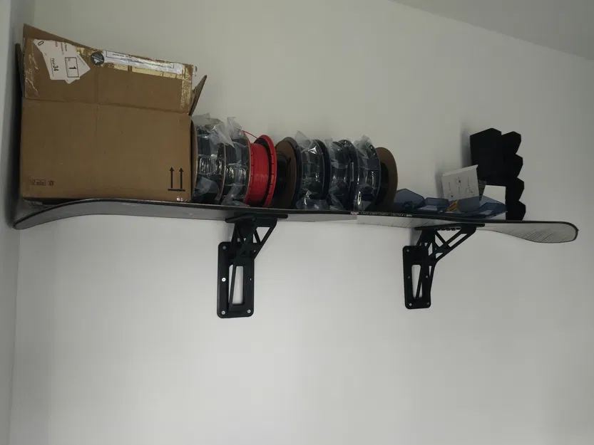 Kệ treo tường từ Snowboard | Gắn không phá hủy - Image 3