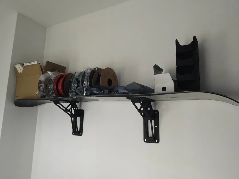 Kệ treo tường từ Snowboard | Gắn không phá hủy - Image 5