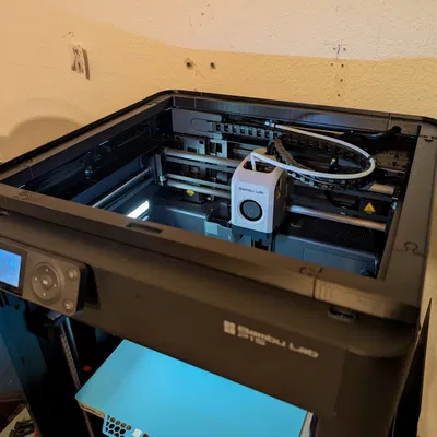 Riser tối giản cho BambuLab P1S/X1C (đi dây cáp)