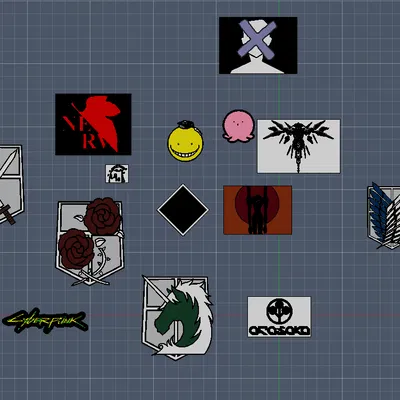 Các charm mình làm cho Construction (Hackclub)