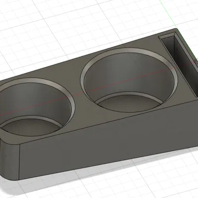 Giá đỡ ly cho bệ tỳ tay Škoda Octavia 1 (Armrest Octavia 1)